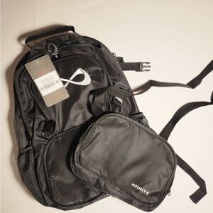 Nfinity Classic Cheer Backpack, brand new with tags, black
